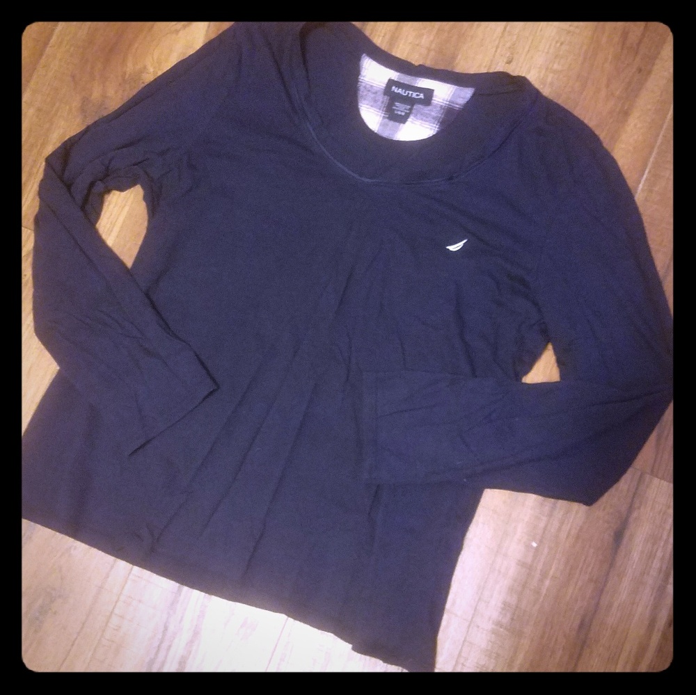 Nautica 💙 Comfy Navy PJ Top